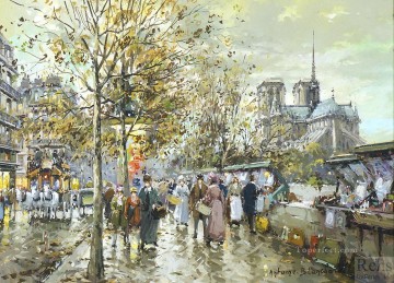 AB Notre Dame París Pinturas al óleo